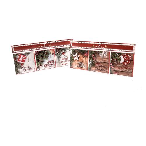 Mercury Set biglietti natalizi 3 Pz Auguri con Busta Assortito 97351