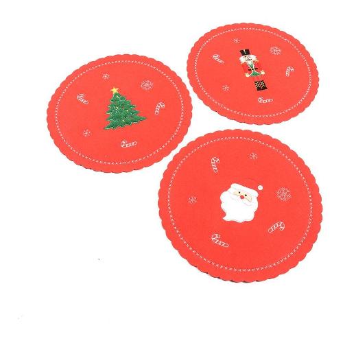 Mercury Sottopiatto Pannolenci (30cm) CHRISTMAS Assortito 69807