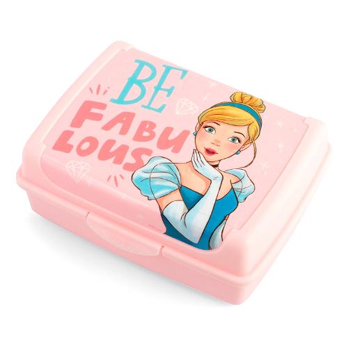 Lulabi Porta merenda (17x13x6,5cm) DISNEY PRINCESS Rosa 9480200