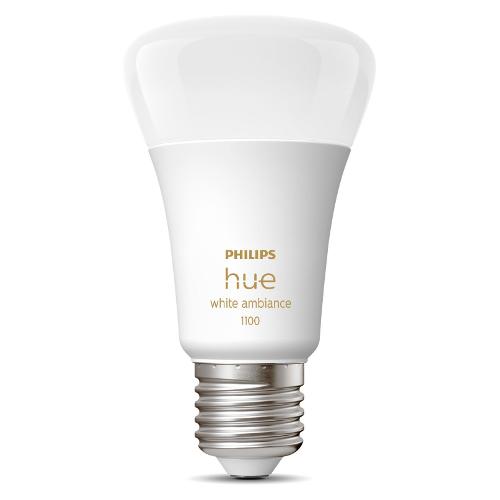 Philips Hue Set lampadine led E27 (6W) , luce bianca cct WHITE AMBIANCE A60 Bluetooth 929002468401
