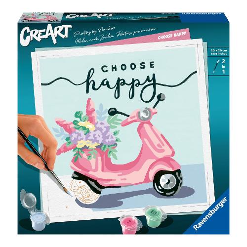 Ravensburger Set per dipingere Choose Happy CREART 20125