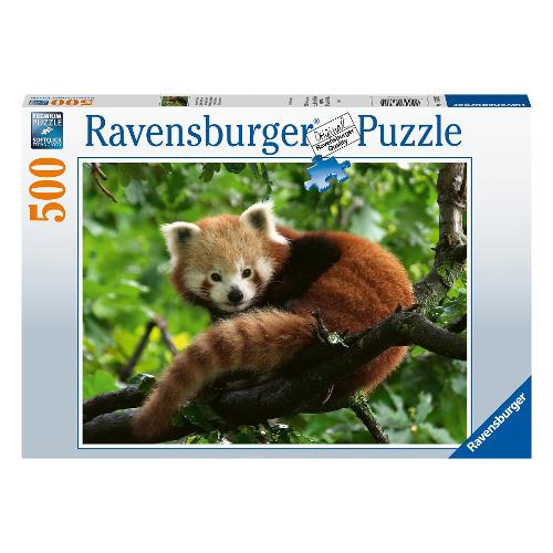 Ravensburger Puzzle 500 pz Panda Rosso 6a+ (49x36cm) 17381