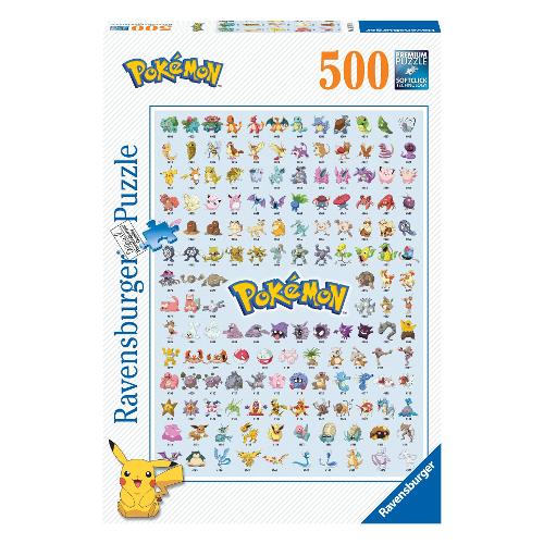 Ravensburger Puzzle 500 pz Pokemon 6a+ (36x49cm) 14781