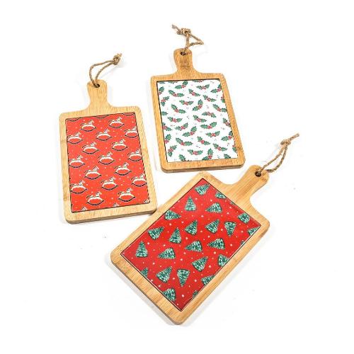 Mercury Tagliere Ceramica (29,5x15cm) CHRISTMAS 64093