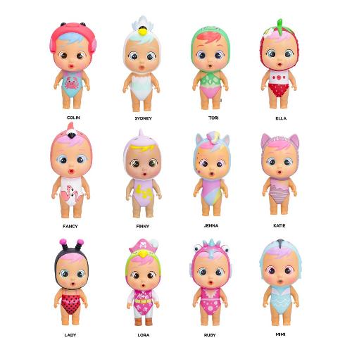 Imc Toys Bambola Magical Tropical Beach (14cm) CRY BABIES Assortito 916098IME