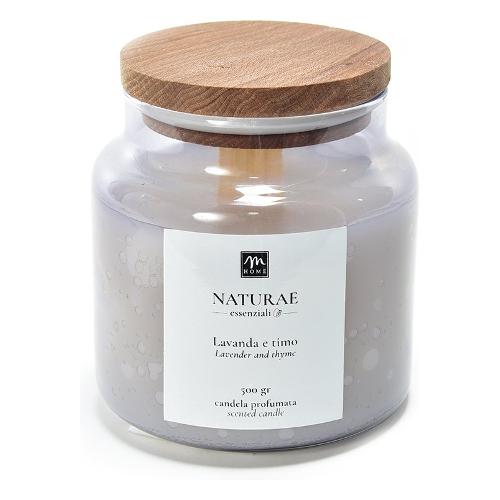 Candela Profumata Pino e Menta in Box di Legno - Himalaya