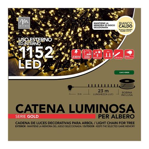 96 led minilucciole NATALE LUCI E COLORI XLED TL24V 96-C Idea Luce