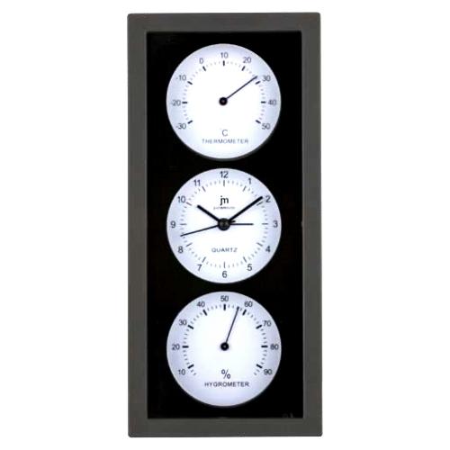 EMITDOOG Orologio da parete con termometro e igrometro, orologio da parete  al quarzo in stile moderno, silenzioso, senza ticchettio, per soggiorno,  camera da letto, ufficio, cucina, scuola, : : Casa e cucina