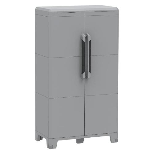 Terry TRANSFORMING Modular3 Armadio plastica 2 Ante battenti Grigio (80cm) Mobile KIT
