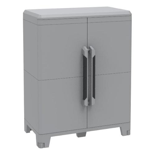Terry TRANSFORMING Modular2 Armadio plastica 2 Ante battenti Grigio (80cm) Mobile KIT