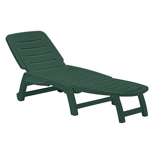 COTTAGE Lettino prendisole Verde S6805V