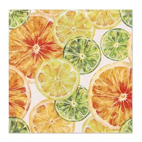 Pap Star Set tovaglioli monouso 20pz 3 Veli Fruity Cocktail CLASSIC 89055