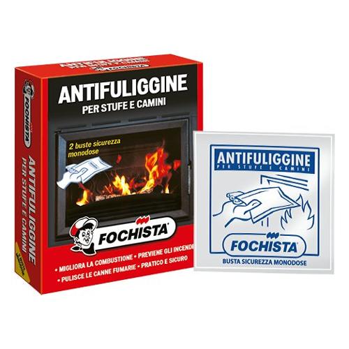 Fochista Anti fuliggine per stufe e camini 2X150 Gr 4151113