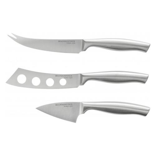 Brandani Set coltelli formaggio 3 pz Cromo 83258