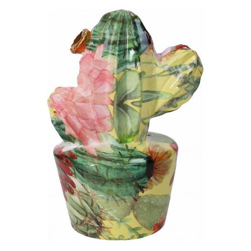 Brandani Salvadanaio Ceramica (12x18cm) Big Flora CACTUS 52795
