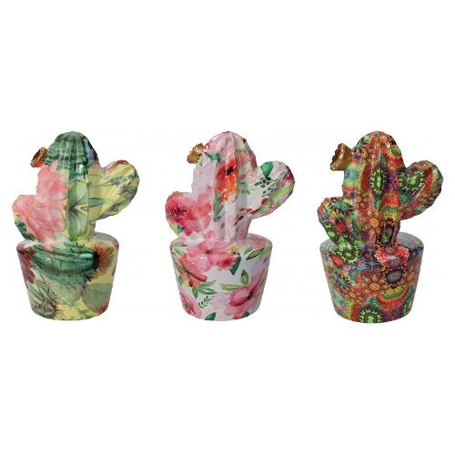 Brandani Salvadanaio Ceramica (10x12cm) CACTUS Assortito 52797