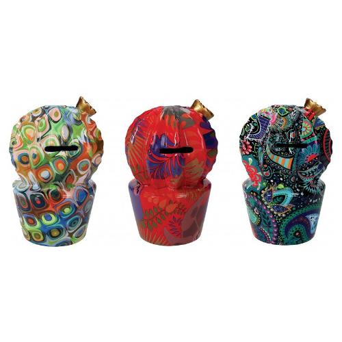 Brandani Salvadanaio Ceramica (10x12cm) CACTUS Assortito 52799