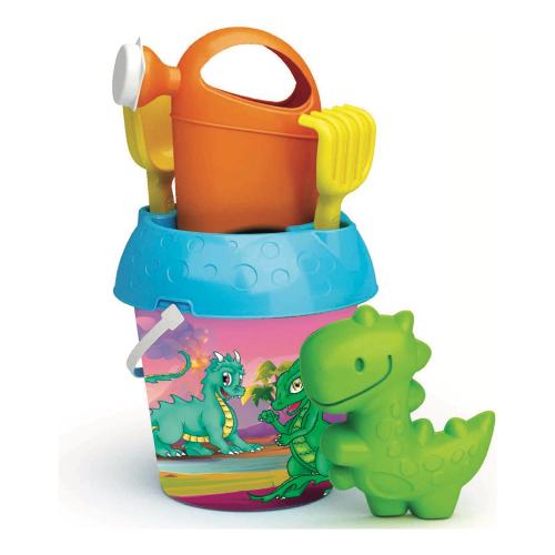 Adriatic Set secchiello mare con accessori 6 pz WILD DINOS 1287
