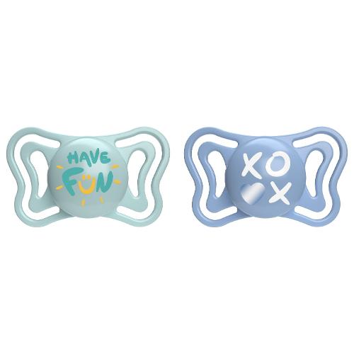 Chicco Succhietto Light Bimbo 6-16m Silicone 2 pz PHYSIOFORMA colore assortito 71038 210