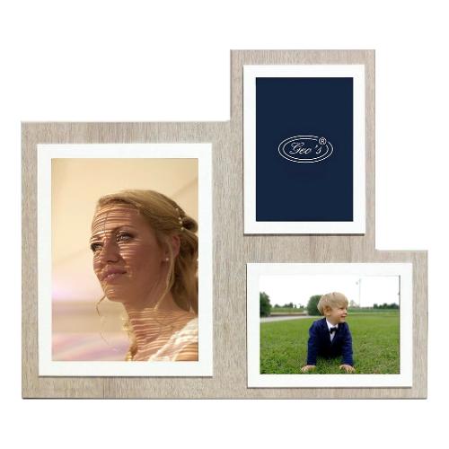 Geo's Portafoto (per 2f 9x13; 1f 13x18 cm ) STELLA Legno chiaro 2033