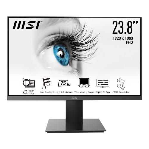 Msi Monitor 23,8" ( IPS Full HD 1080p ) PRO Mp241X Black 9S6 3BA9CH 015