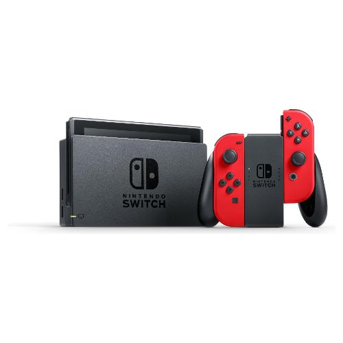 Nintendo Console videogioco SWITCH 1.1 + Super Mario Odyssey Day Limited Edition Red e Grey 10011122