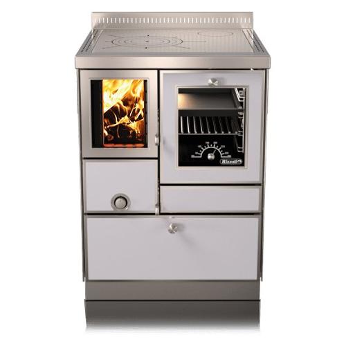 Rizzoli Cucina legna 8kW SERIE R Rve 60 Bianco classe A+