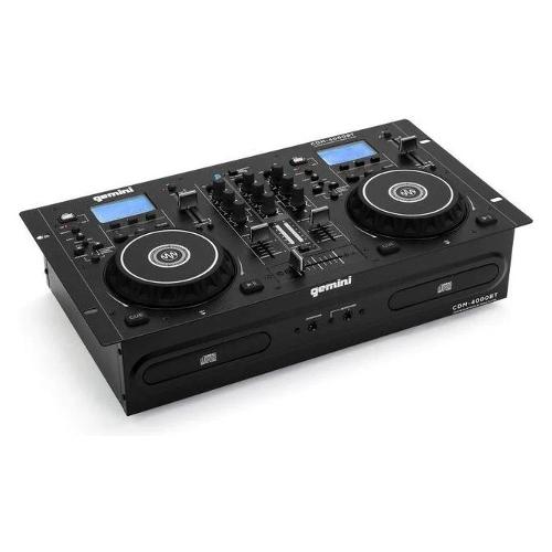 Gemini Lettore CD disc jockey DJ SERIES Cdm 4000Bt Black