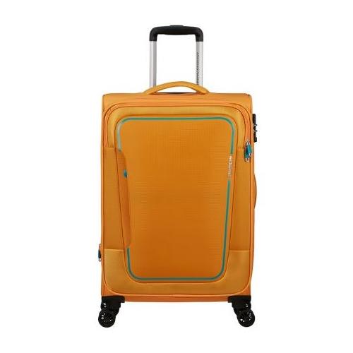 Trolley morbido espandibile 4 ruote PULSONIC taglia M sunset yellow 44 x 27  - 30 x 68 cm 146517 1843