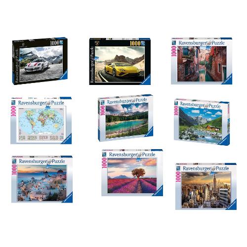 Ravensburger Puzzle 1000 pz Foto 10a+ (70x50cm) Assortito 94168