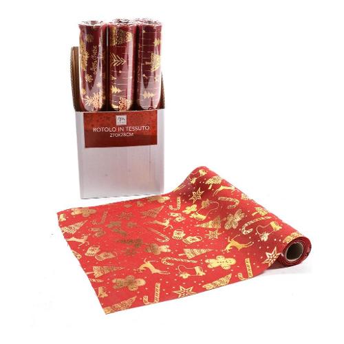 Mercury Rotolo carta regalo Natale (270x28cm) (1pz) CHRISTMAS Assortito 72890