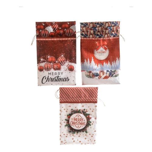 Mercury Sacco Babbo Natale colore assortito (25x40 cm) 80437