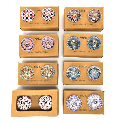 Mercury Pomolo per mobili 2 pz CERAMIC assortito 00272