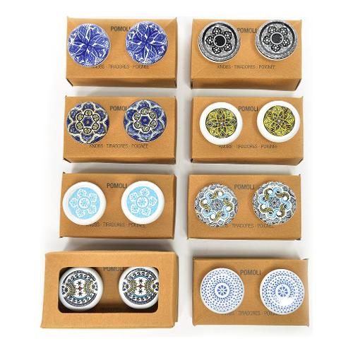 Mercury Pomolo per mobili 2 pz CERAMIC assortito 00449