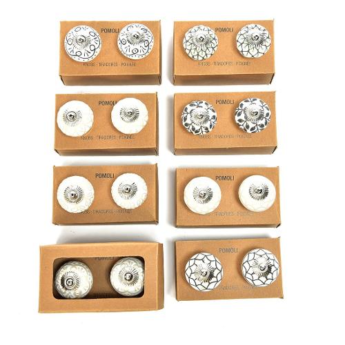 Mercury Pomolo per mobili 2 pz CERAMIC assortito 00463