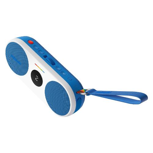Polaroid Cassa wireless MUSIC P2 Blue e White 20W PZ9087