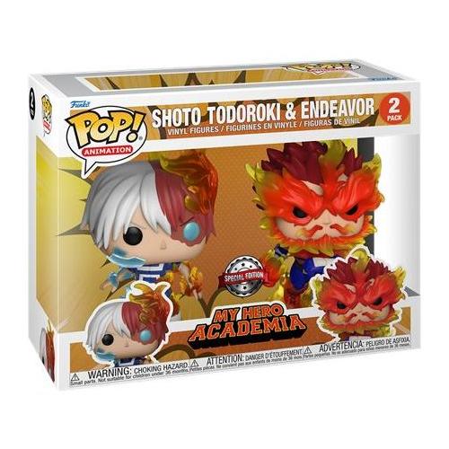 Funko POP ANIMATION My Hero Academia Todoroki + Endeavor Limited Edition 64993