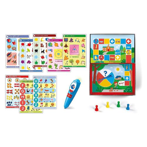 Clementoni Gioco prescolare Forme, Colori, Alfabeto e Numeri 2-4a SAPIENTINO 16748