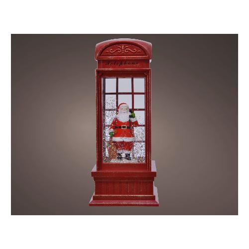 Kaemingk Cabina telefonica Luci&Musica Rosso (11x11x25 cm) 485766