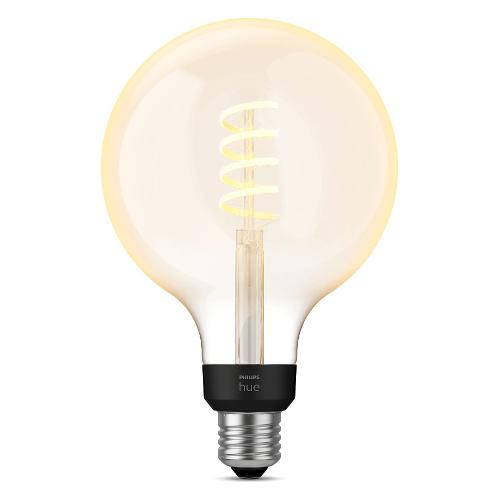 Philips Hue Lampadina led globo E27 (7W) , luce bianca cct WHITE AMBIANCE G125 30154200