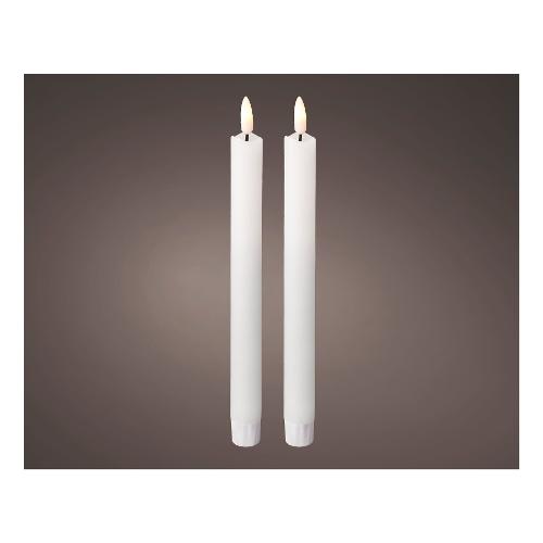 Candele led LUMINEO War white 485281