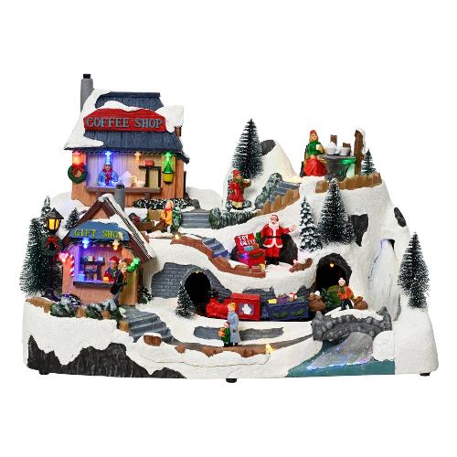 Kaemingk Paesaggio con Luci (39,5x26,8x26,1 cm) 487202