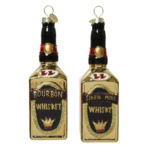 Kaemingk Bottiglia whisky (4,2x4,2x14,5cm) Assortito Vetro 120546