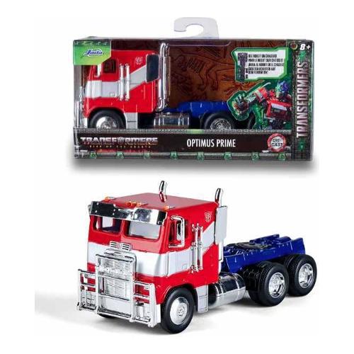 Jada Automodello Optimus Prime 1:24 scala 1:32 TRANSFORMERS Rosso 253112009