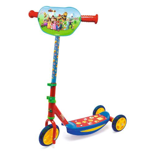 Smoby Monopattino bimbi 3 Ruote (max20Kg) SUPER MARIO 7600750907