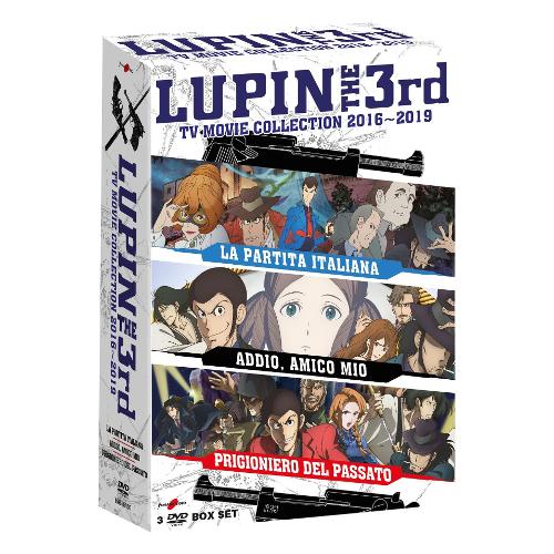 Eagle Pictures DVD Lupin III Tv Movie Collection 2016 2019 (3 Dvd) - Jun Kawagoe, Kazuhide Tomonaga, Hatsuki Tsuji 869844EVDO