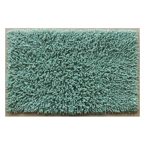 Quarzo Bianco Tappeto bagno RICCIO Verde (80x50cm) 17850