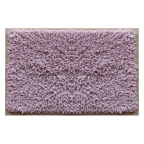 Quarzo Bianco Tappeto bagno RICCIO Rosa (80x50cm) 17867