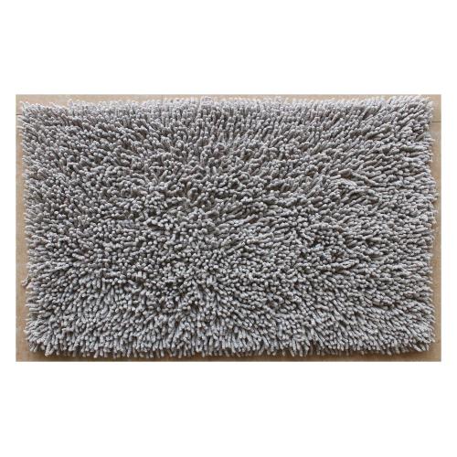 Quarzo Bianco Tappeto bagno RICCIO Tortora (80x50cm) 17843
