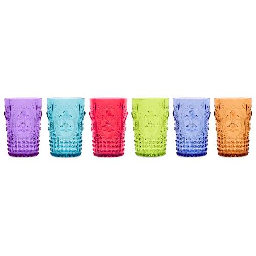 Fade Set bicchieri Acqua 6 pz (400ml) SWAMI Colori assortiti 57550